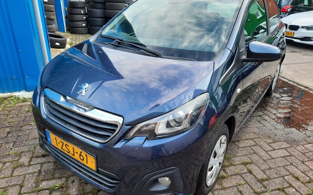 Peugeot 108 1.0 12V E-vti 68PK 5DR 2015 Blauw