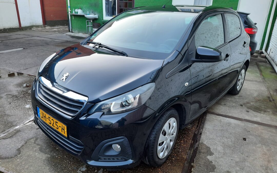 Peugeot 108 1.0 12V E-vti 51KW 5DR 2016 Zwart